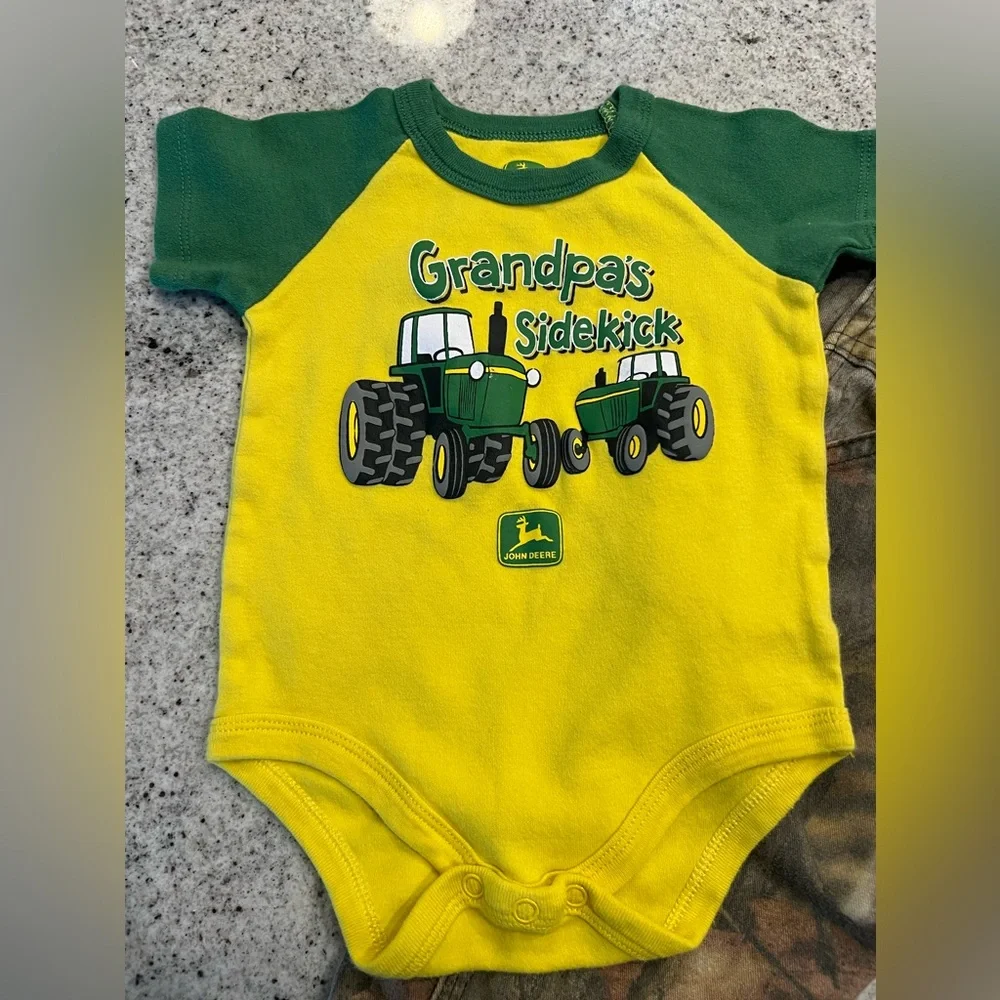 John Deere and Camo Bundle Baby Boy Bundle - Picture 2 of 11